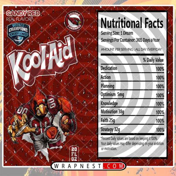 CARDINALS KOOL-AID
  WRAP