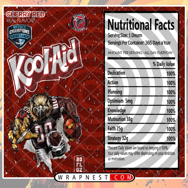 FALCONS KOOL-AID WRAP
