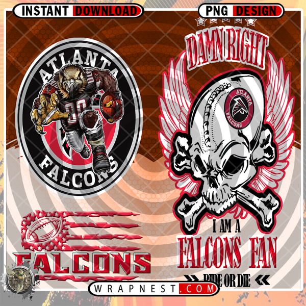 FALCONS SKULL WRAP