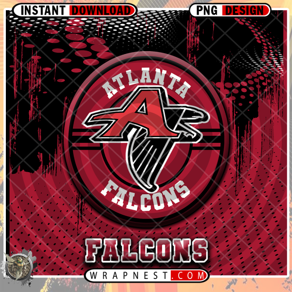 FALCONS DOT LOGO WRAP