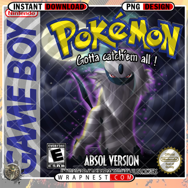 ABSOL POKEMON
  GAMEBOY WRAP