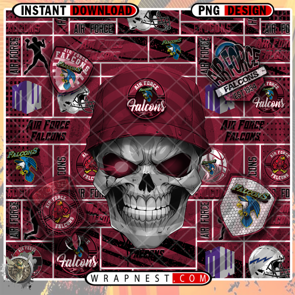 AIR FORCE SKULL
  WRAP