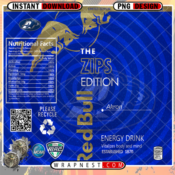 AKRON RED BULL WRAP