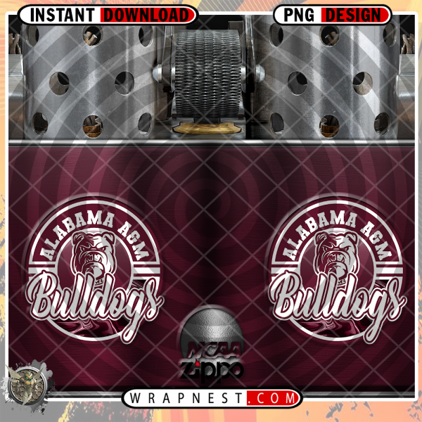 ALABAMA A&M TEAM FAN SODA WRAP