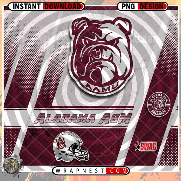 ALABAMA A&M SPORTS WRAP v1