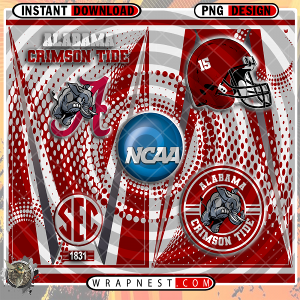 ALABAMA TEAM LOGO WRAP