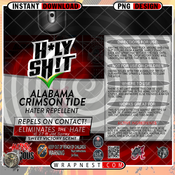 ALABAMA HOLY SH*T WRAP