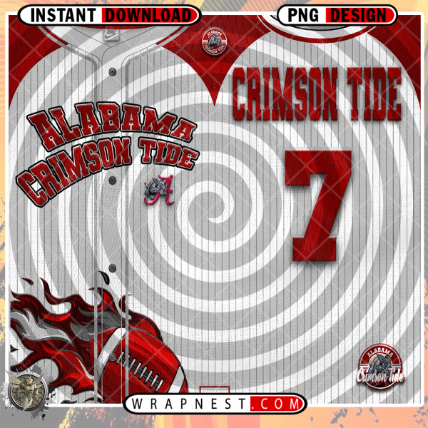 ALABAMA TEAM BUTTON-UP WRAP