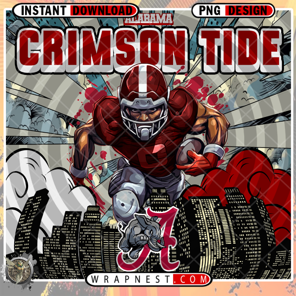 ALABAMA COMIC BOOK STYLE WRAP