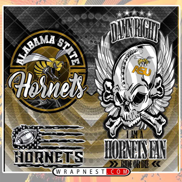 ALABAMA STATE SKULL WRAP