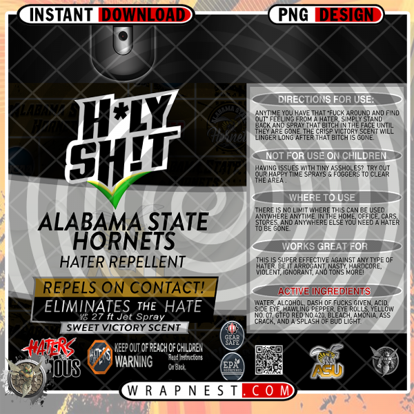 ALABAMA STATE HOLY SH*T WRAP