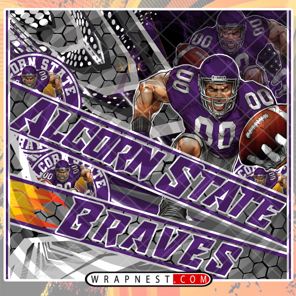 ALCORN STATE FATHEAD v2 WRAP