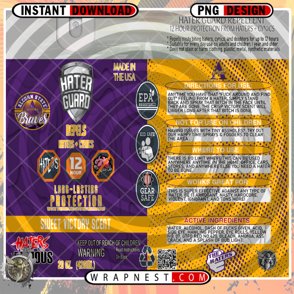 ALCORN STATE HATER GUARD