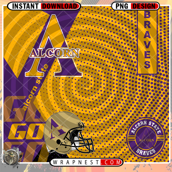 ALCORN STATE GO WRAP