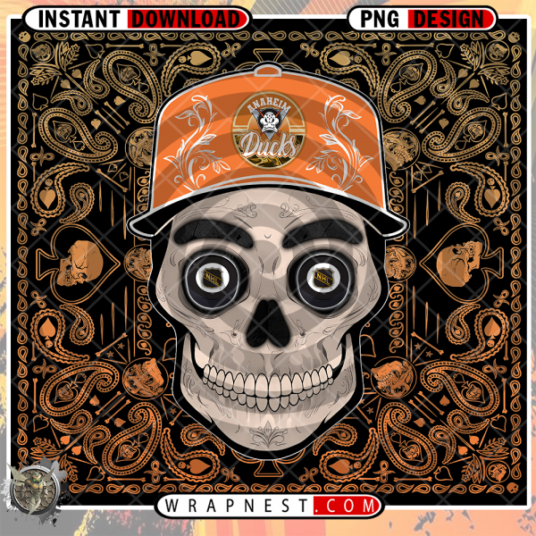 DUCKS SKULL
  HANDKERCHIEF WRAP