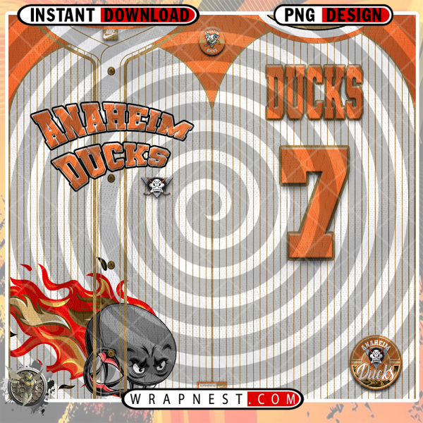 DUCKS TEAM
  BUTTON-UP WRAP