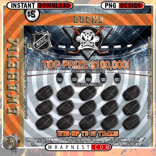 DUCKS SCRATCH OFF
  WRAP