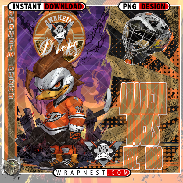 DUCKS MONSTER  MASCOT