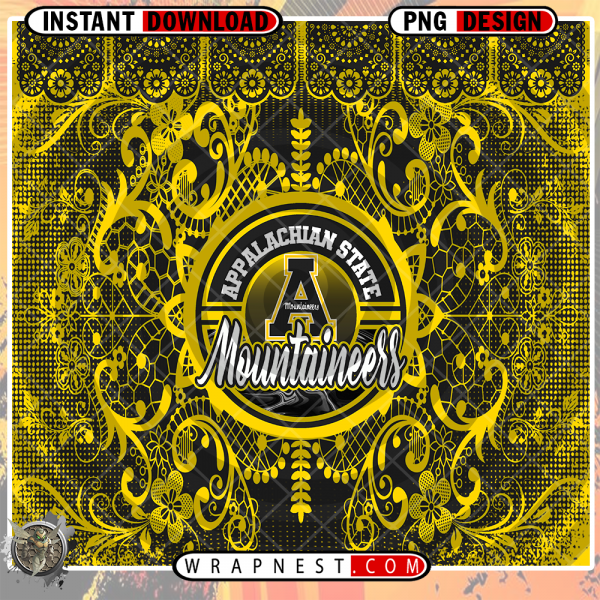 APPALACHIAN STATE LACE & LOGO WRAP
