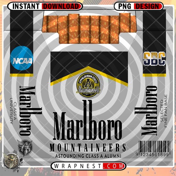 APPALACHIAN STATE MARLBORO WRAP