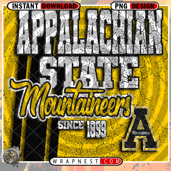 APPALACHIAN STATE GRUNGE v2