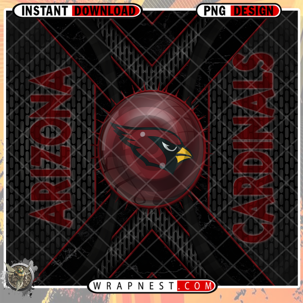 CARDINALS METAL
  GRATING WRAP