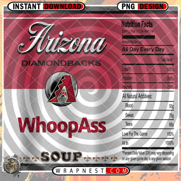 DBACKS WHOOPASS
  WRAP
