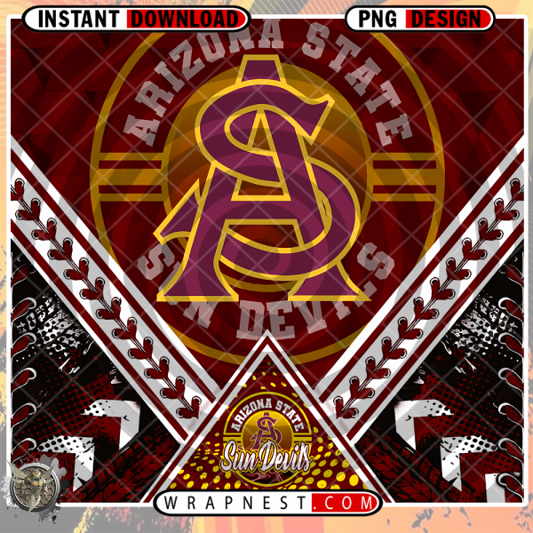 ARIZONA STATE DIAMOND WRAP v1