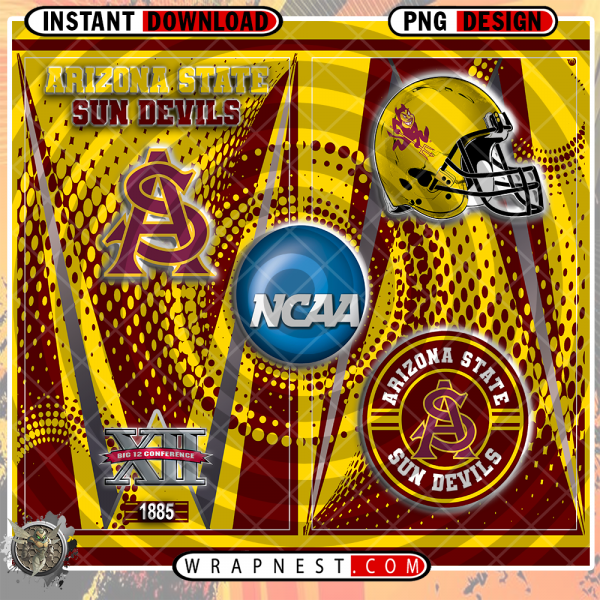 ARIZONA STATE TEAM LOGO WRAP