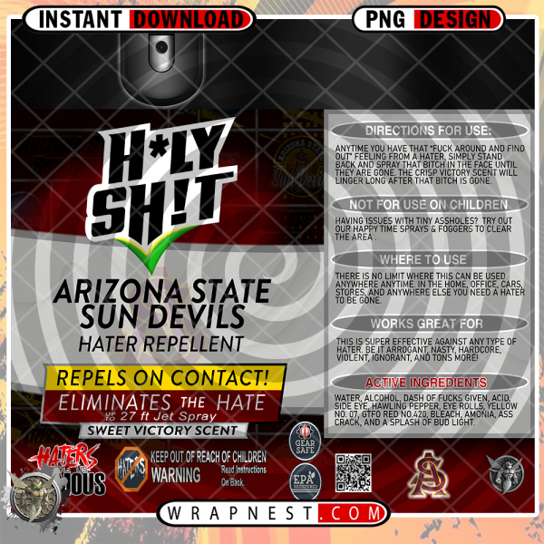 ARIZONA STATE HOLY SH*T WRAP