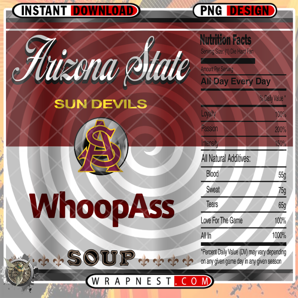 ARIZONA STATE WHOOPASS WRAP