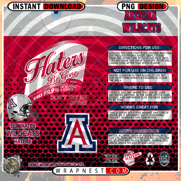 ARIZONA HATERS BE GONE WRAP