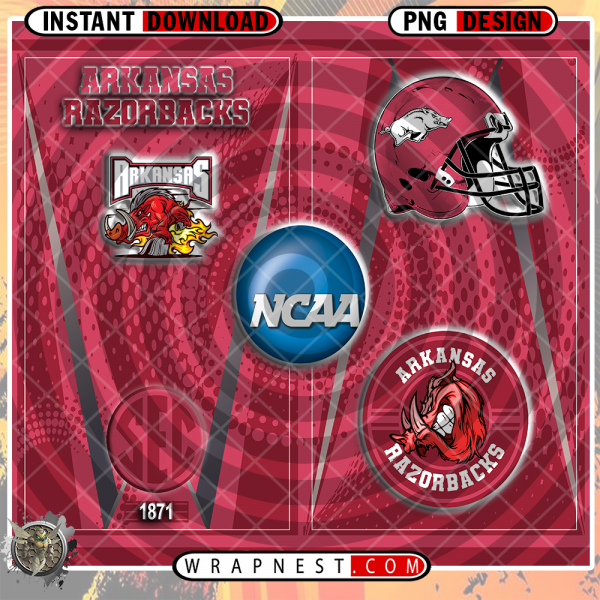 ARKANSAS TEAM LOGO WRAP