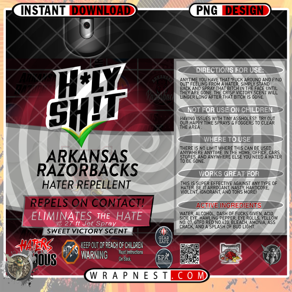 ARKANSAS HOLY SH*T WRAP