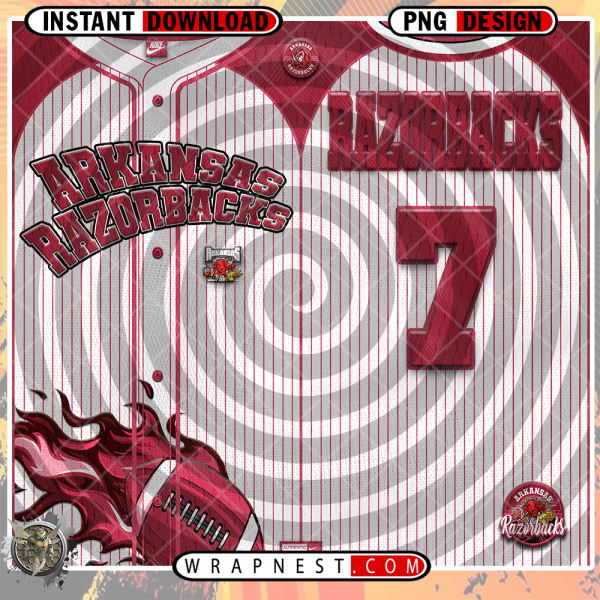 ARKANSAS TEAM BUTTON-UP WRAP
