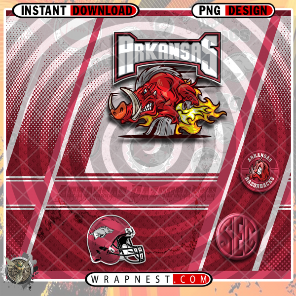 ARKANSAS SPORTS WRAP v1
