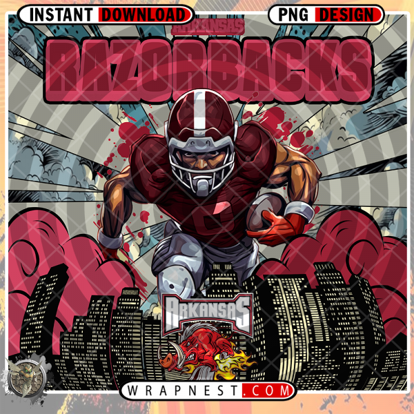 ARKANSAS COMIC BOOK STYLE WRAP