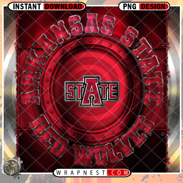 ARKANSAS STATE METAL WRAP