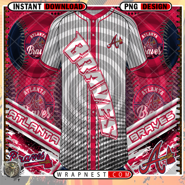 BRAVES JERSEY WRAP