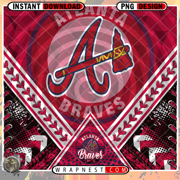 BRAVES DIAMOND WRAP