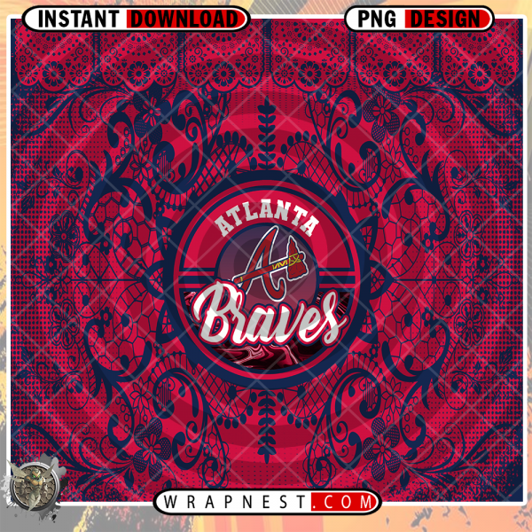 BRAVES LACE & LOGO WRAP