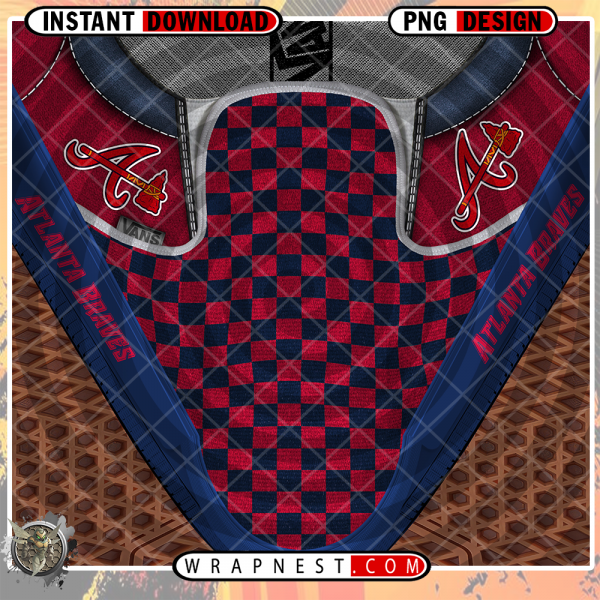 BRAVES VANS SHOE WRAP