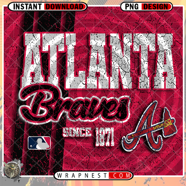 BRAVES GRUNGE v2 WRAP