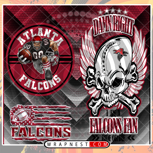 FALCONS SKULL WRAP