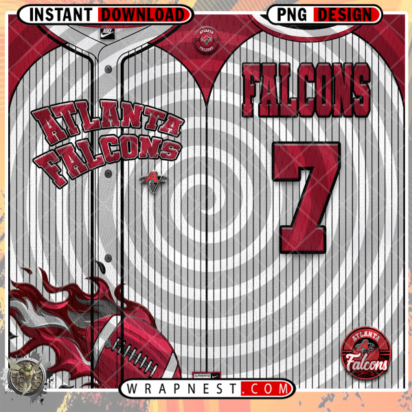 FALCONS TEAM BUTTON-UP WRAP