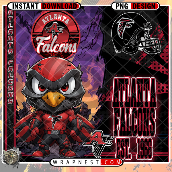 FALCONS MONSTER MASCOT