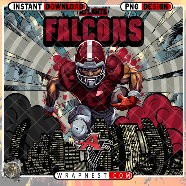 FALCONS COMIC BOOK STYLE WRAP