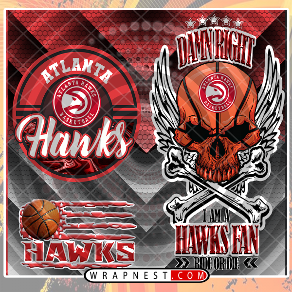 HAWKS SKULL WRAP