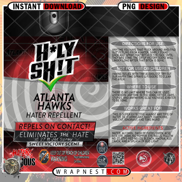 HAWKS HOLY SHIT
  WRAP