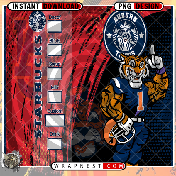 NCAA STARBUCKS WRAP